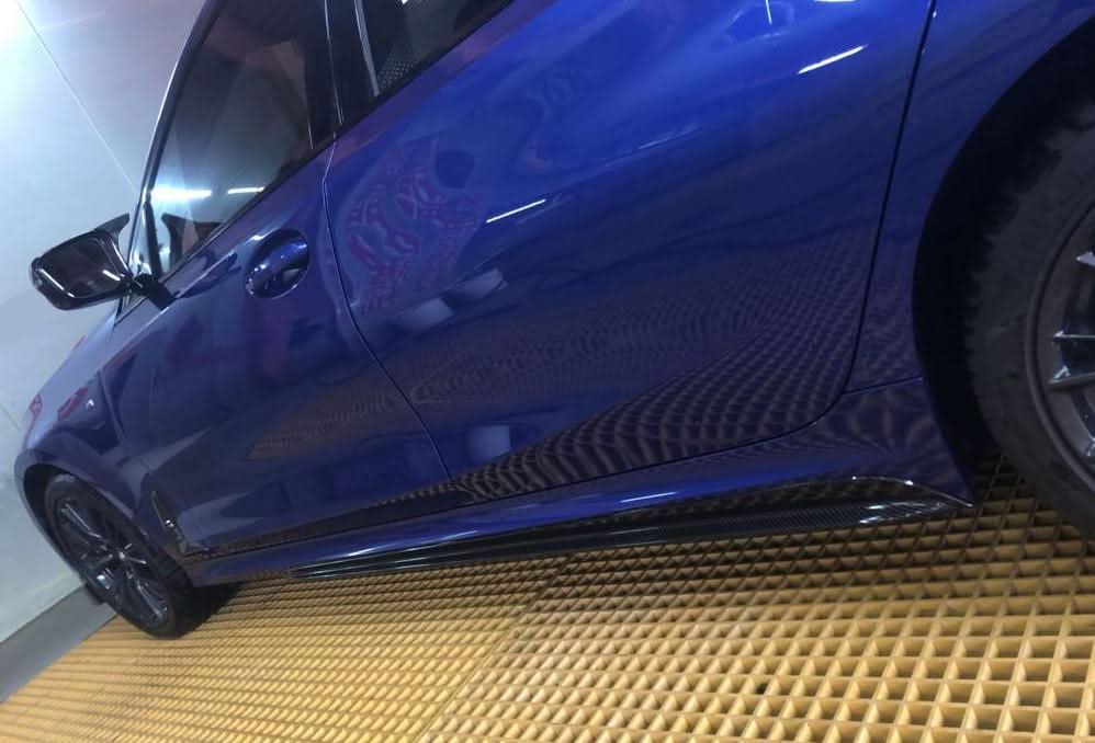 MP Style Carbon Fibre Side Skirts for BMW 3 Series G20 G21 19-Present