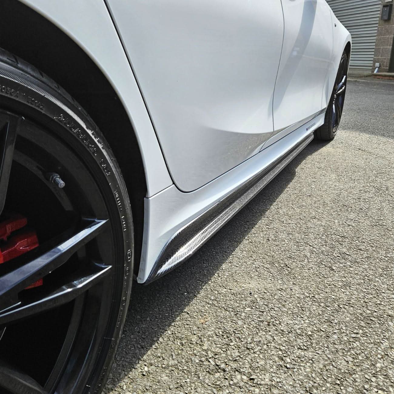 MP Style Carbon Fibre Side Skirts for BMW 3 Series G20 G21 19-Present