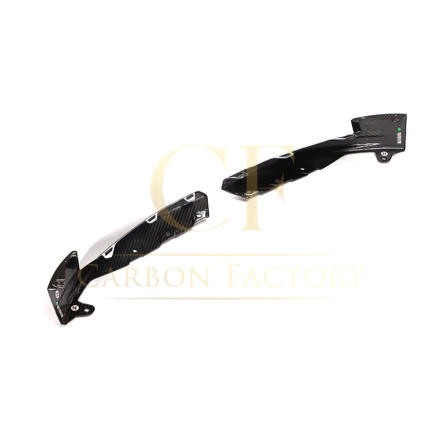 MP Style Dry Carbon Fibre Front Bumper Side Splitter for BMW G80 M3 21-Present