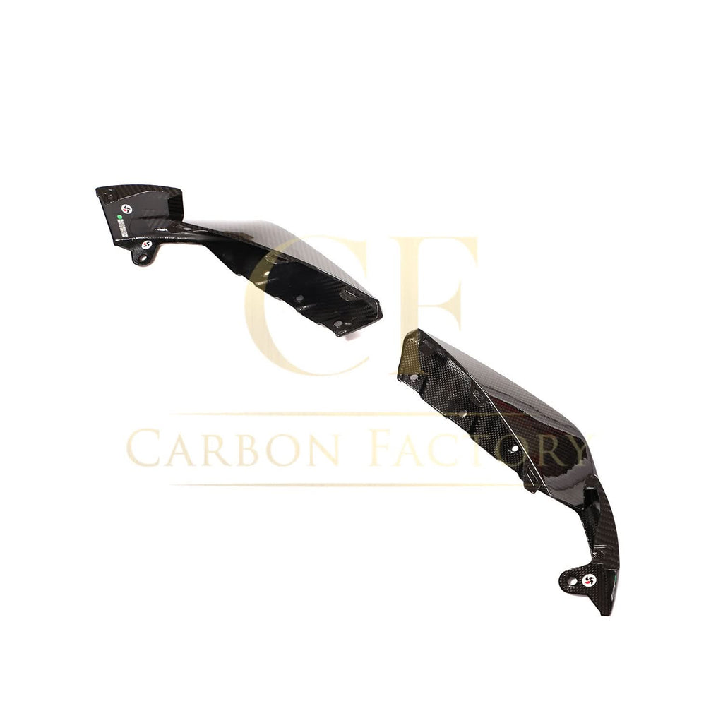 MP Style Dry Carbon Fibre Front Bumper Side Splitter for BMW G80 M3 21-Present