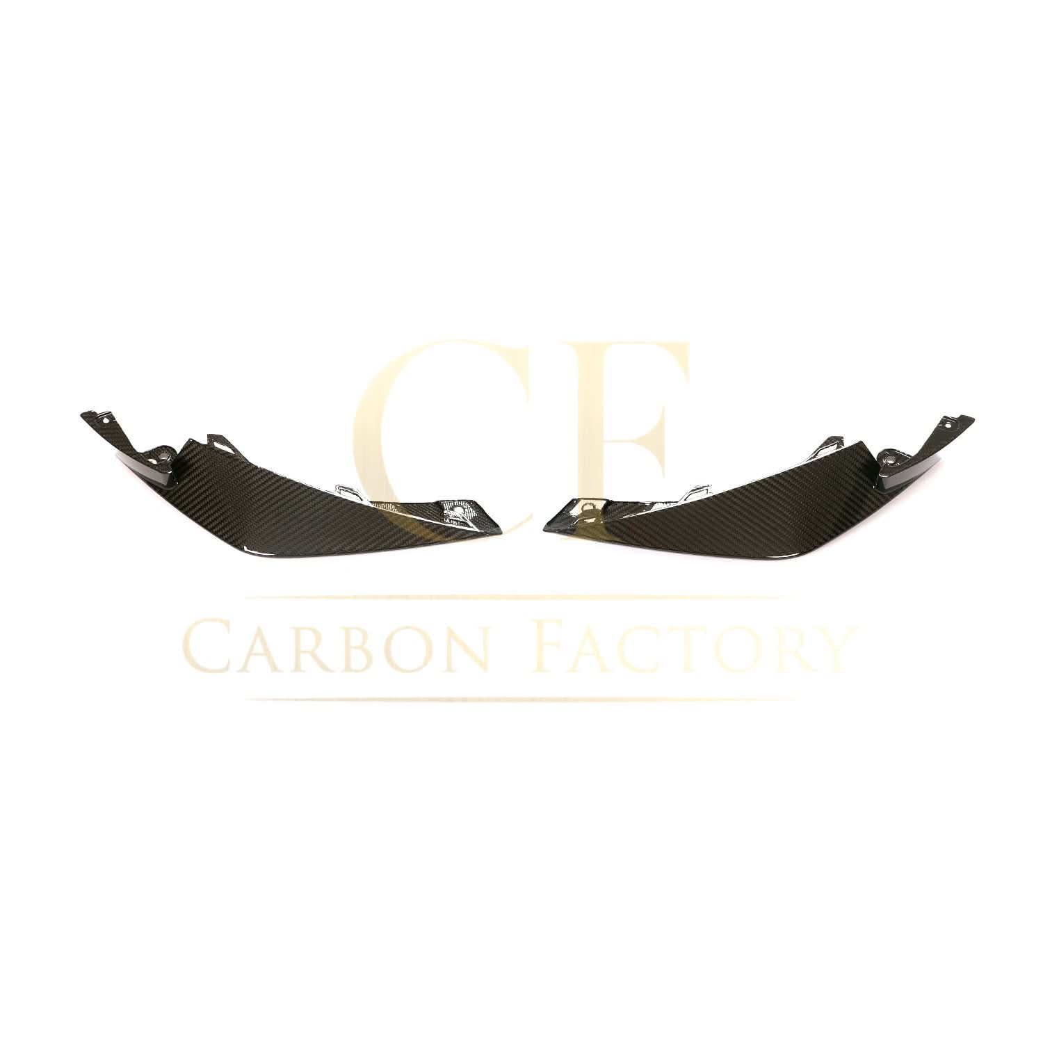 MP Style Dry Carbon Fibre Front Bumper Side Splitter for BMW G80 M3 21-Present