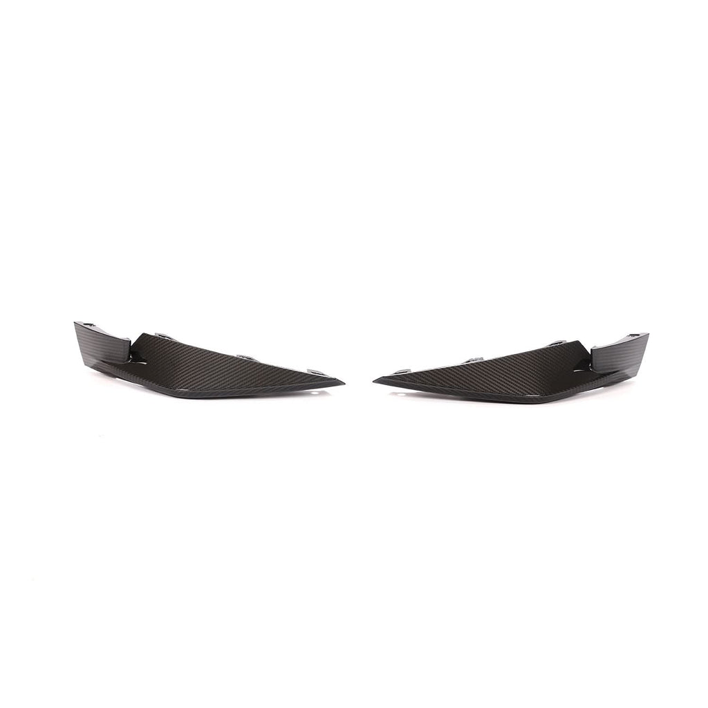 MP Style Dry Carbon Fibre Front Bumper Side Splitter for BMW G80 M3 21-Present