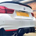 MP Style Gloss Black Boot Spoiler for BMW 4 Series F33 Convertible inc F83 M4 14-20