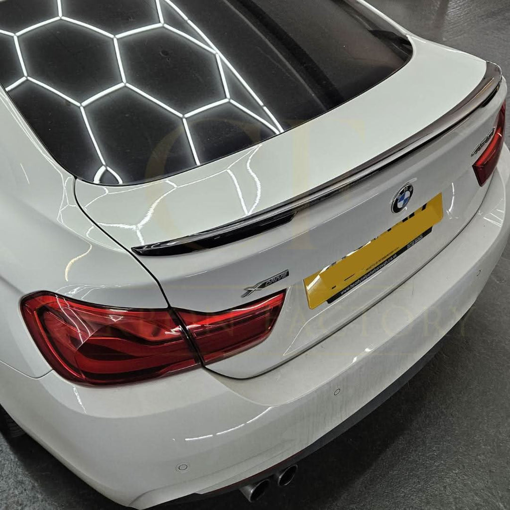 MP Style Gloss Black Boot Spoiler for BMW 4 Series F36 Gran Coupe 14-20
