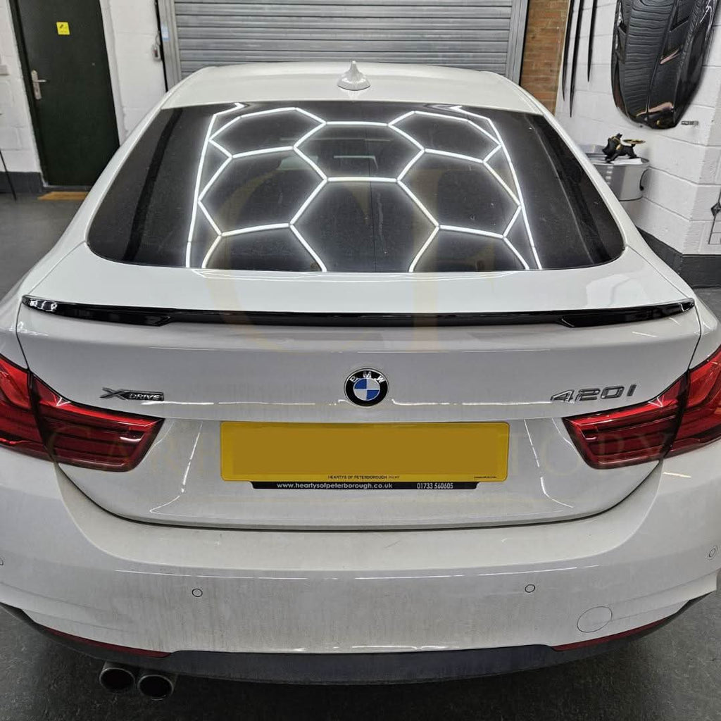 MP Style Gloss Black Boot Spoiler for BMW 4 Series F36 Gran Coupe 14-20