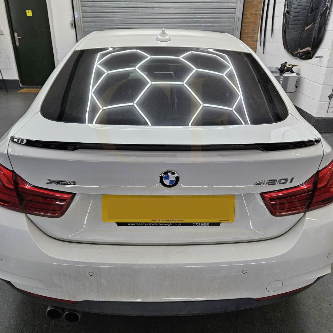 MP Style Gloss Black Boot Spoiler for BMW 4 Series F36 Gran Coupe 14-20