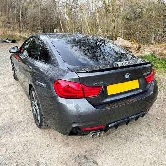 MP Style Gloss Black Boot Spoiler for BMW 4 Series F36 Gran Coupe 14-20