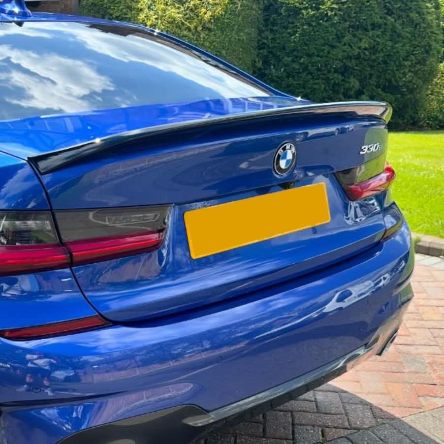 MP Style Gloss Black Boot Spoiler for BMW G20 3 Series G80 M3 19-Present