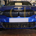 MP Style Gloss Black Front Splitter for BMW 3 Series G20 G21 Pre-LCI 19-21