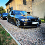 MP Style Gloss Black Front Splitter for BMW E90 3 Series Pre-LCI 05-08