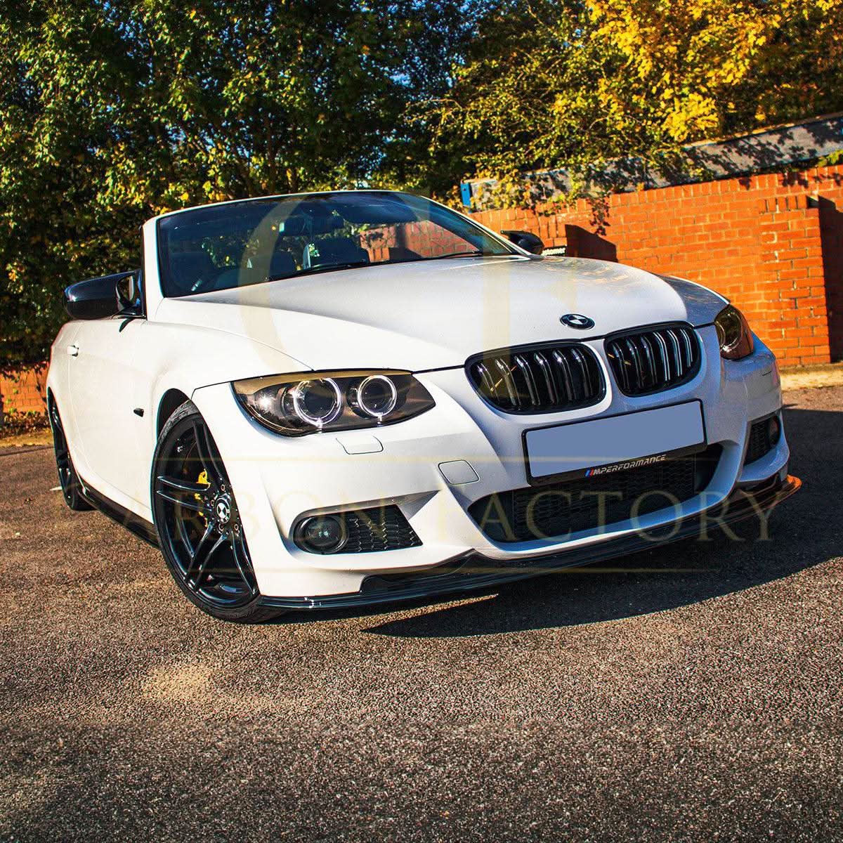 MP Style Gloss Black Front Splitter for BMW E92 E93 3 Series 10-13