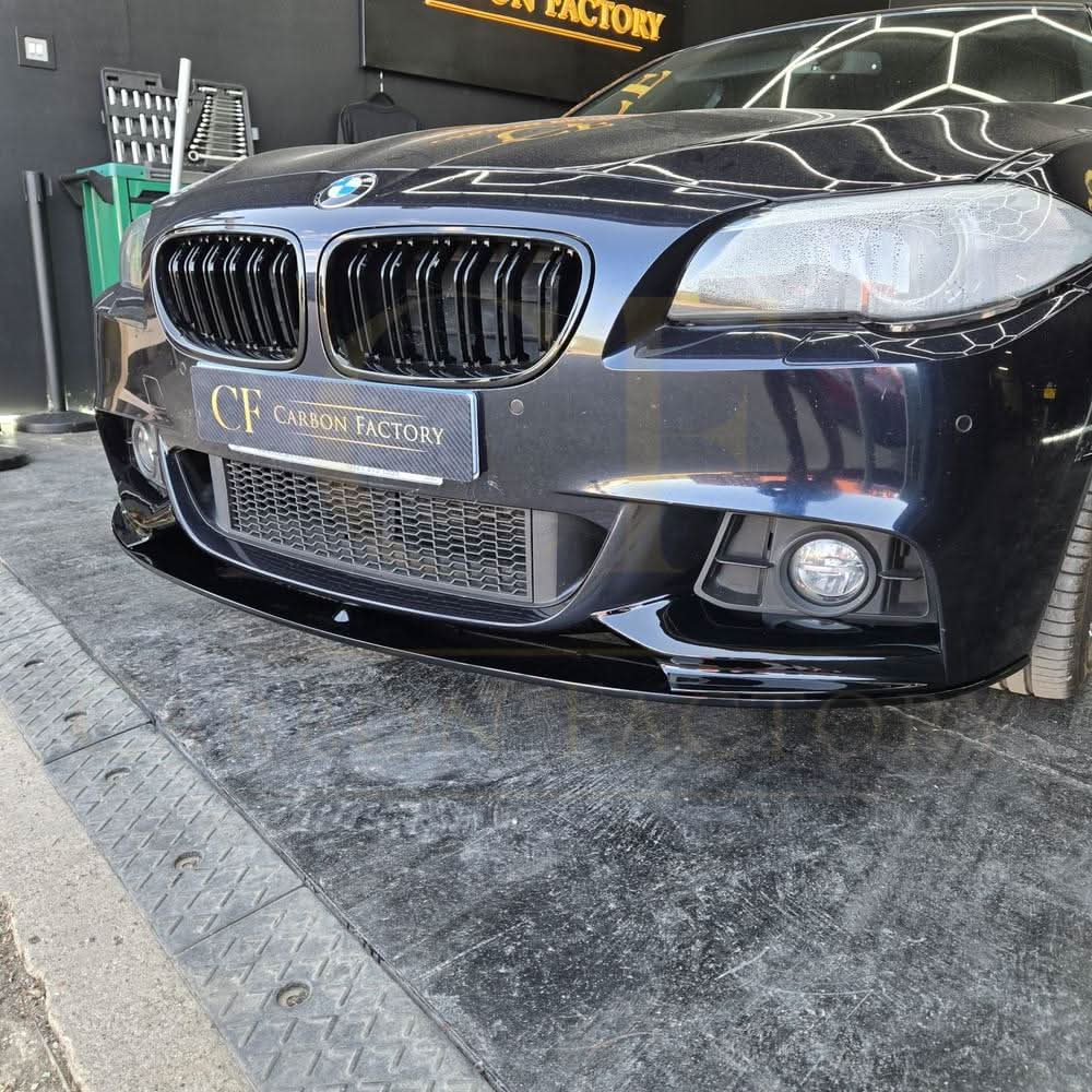 MP Style Gloss Black Front Splitter for BMW F10 F11 5 Series 10-17