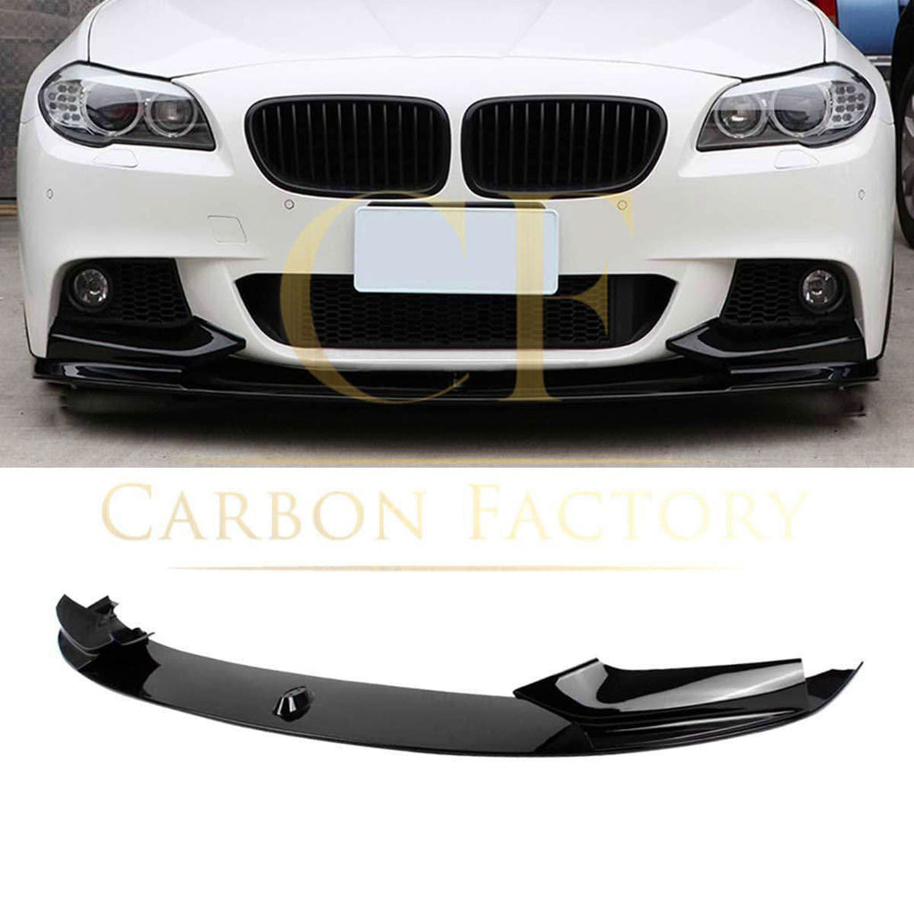 MP Style Gloss Black Front Splitter for BMW F10 F11 5 Series 10-17