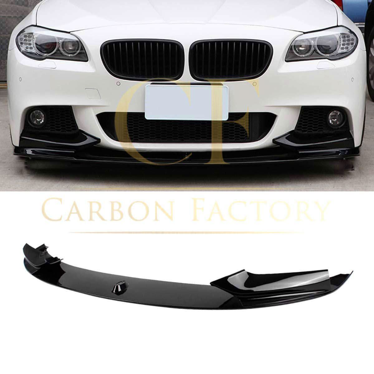 MP Style Gloss Black Front Splitter for BMW F10 F11 5 Series 10-17
