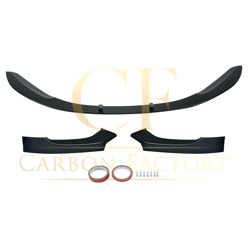 MP Style Gloss Black Front Splitter for BMW F20 F21 1 Series LCI 15-19