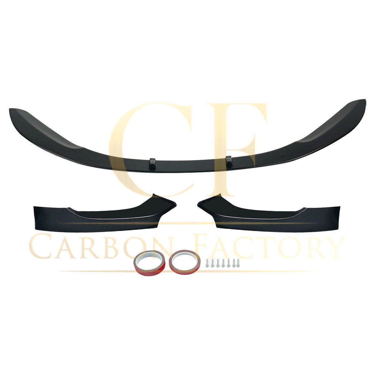 MP Style Gloss Black Front Splitter for BMW F20 F21 1 Series LCI 15-19