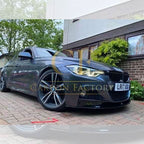 MP Style Gloss Black Front Splitter for BMW F30 F31 3 Series M Sport 12-19