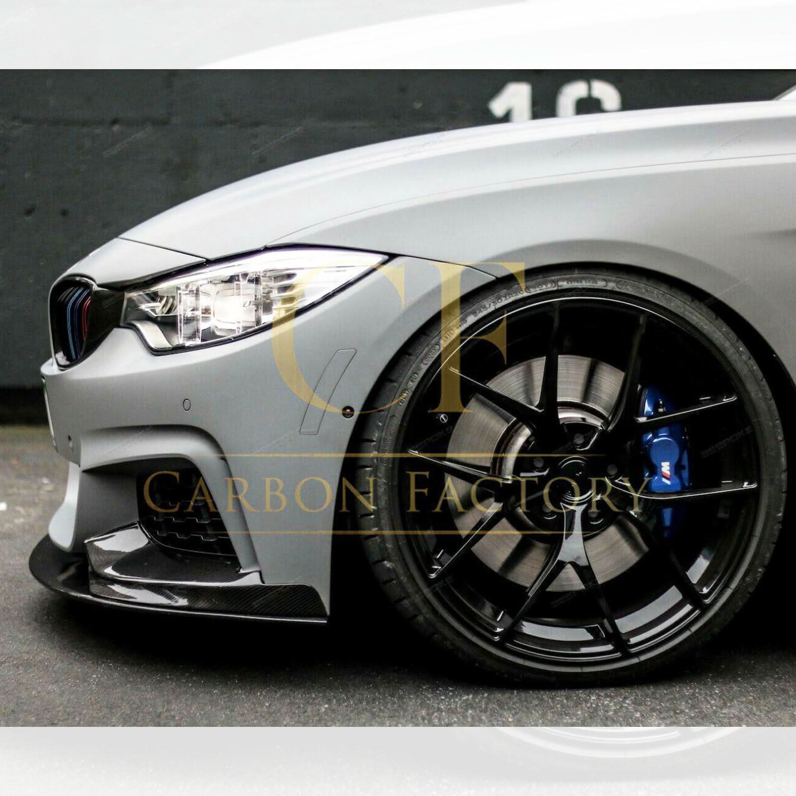 MP Style Gloss Black Front Splitter for BMW F32 F33 F36 4 Series 14-20