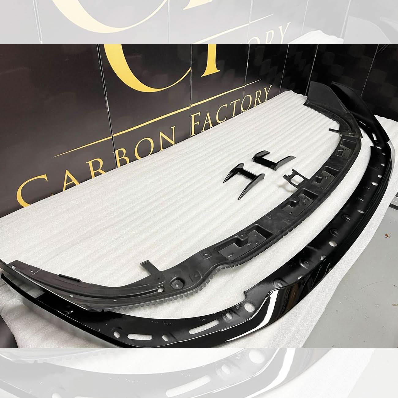 MP Style Gloss Black Front Splitter for BMW F40 1 Series 19-24