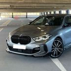 MP Style Gloss Black Front Splitter for BMW F40 1 Series 19-24