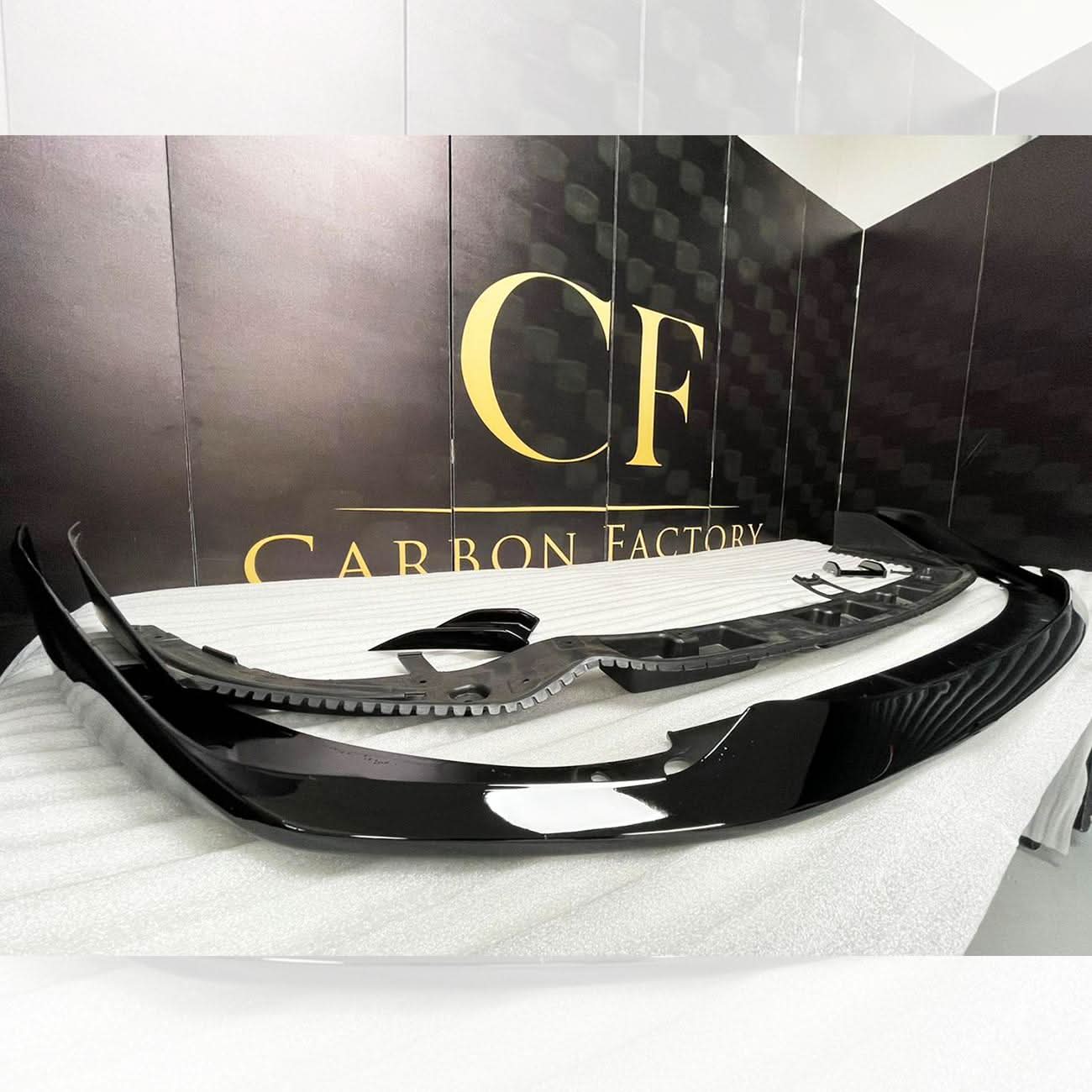 MP Style Gloss Black Front Splitter for BMW F40 1 Series 19-24