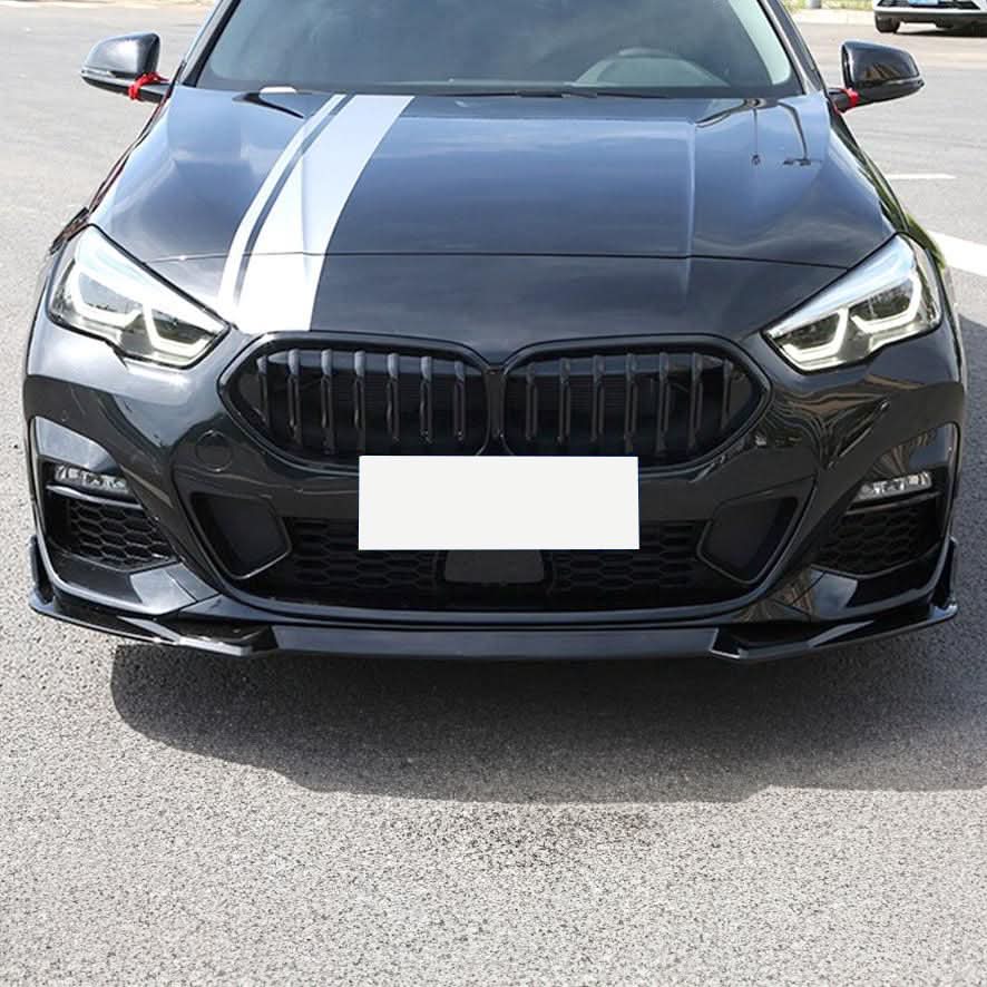 MP Style Gloss Black Front Splitter for BMW F44 2 Series 4 Door 20-Present