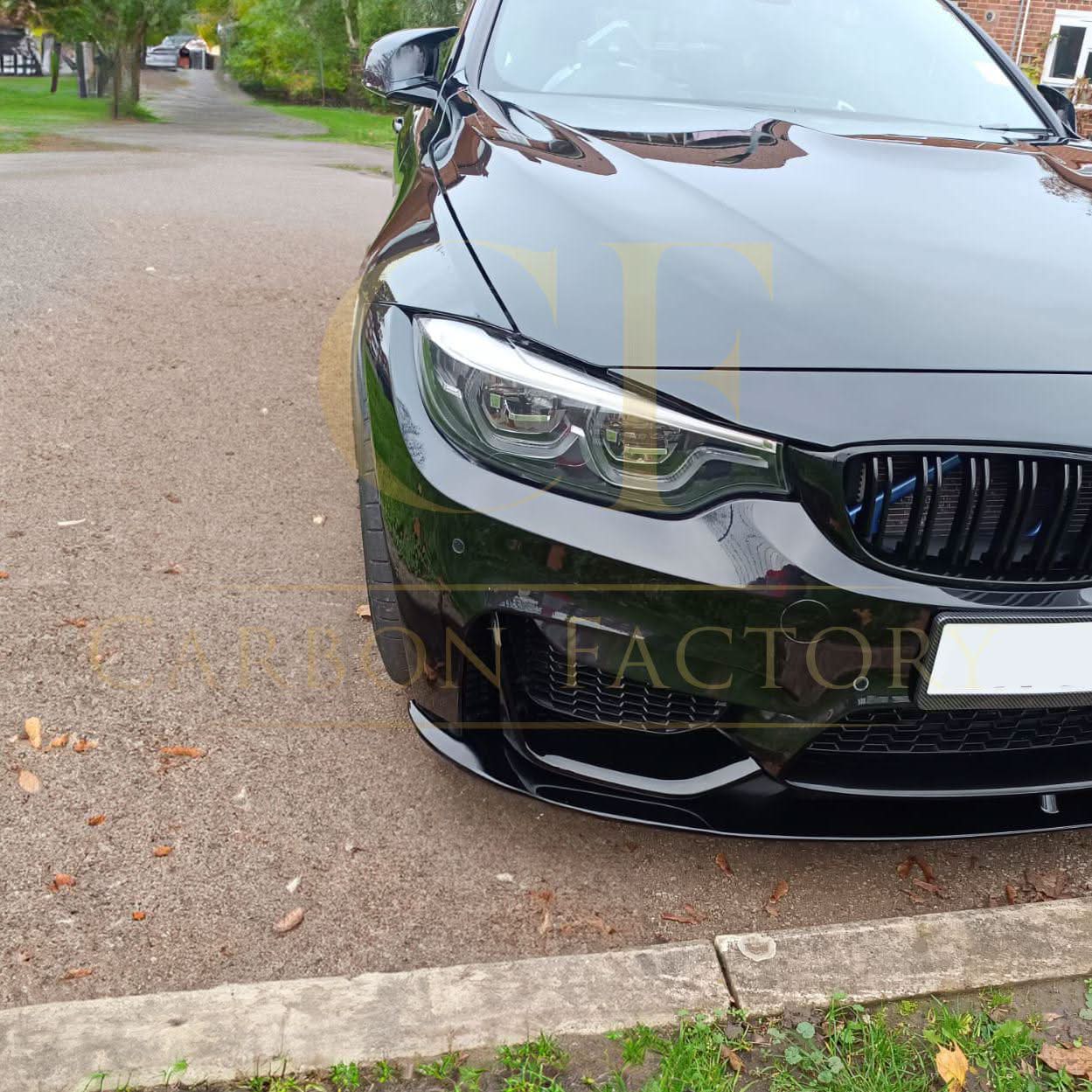MP Style Gloss Black Front Splitter for BMW F80 M3 F82 F83 M4 14-20