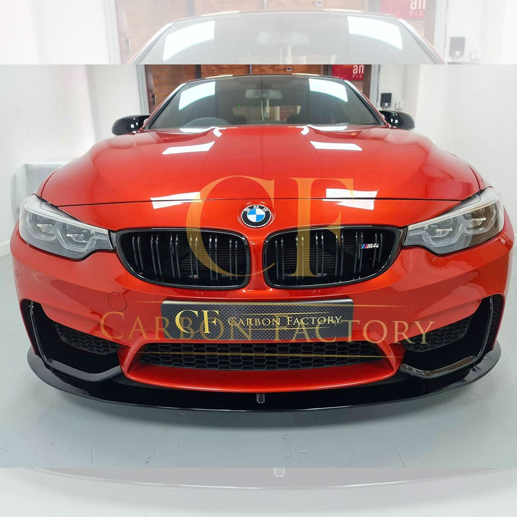 MP Style Gloss Black Front Splitter for BMW F80 M3 F82 F83 M4 14-20