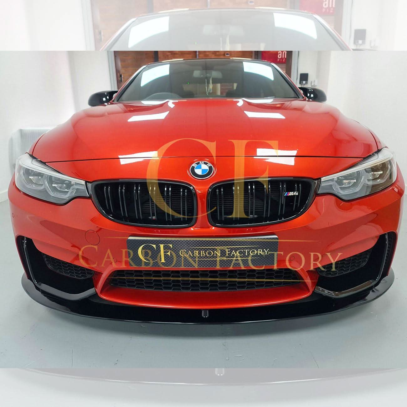 MP Style Gloss Black Front Splitter for BMW F80 M3 F82 F83 M4 14-20