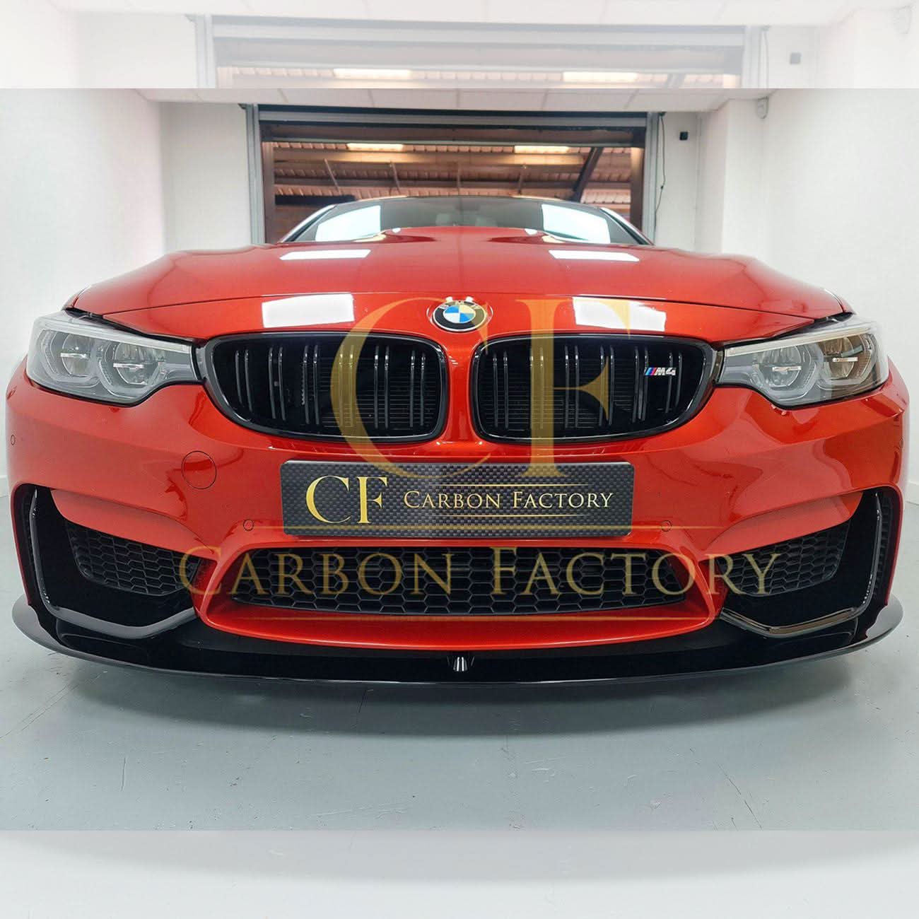 MP Style Gloss Black Front Splitter for BMW F80 M3 F82 F83 M4 14-20