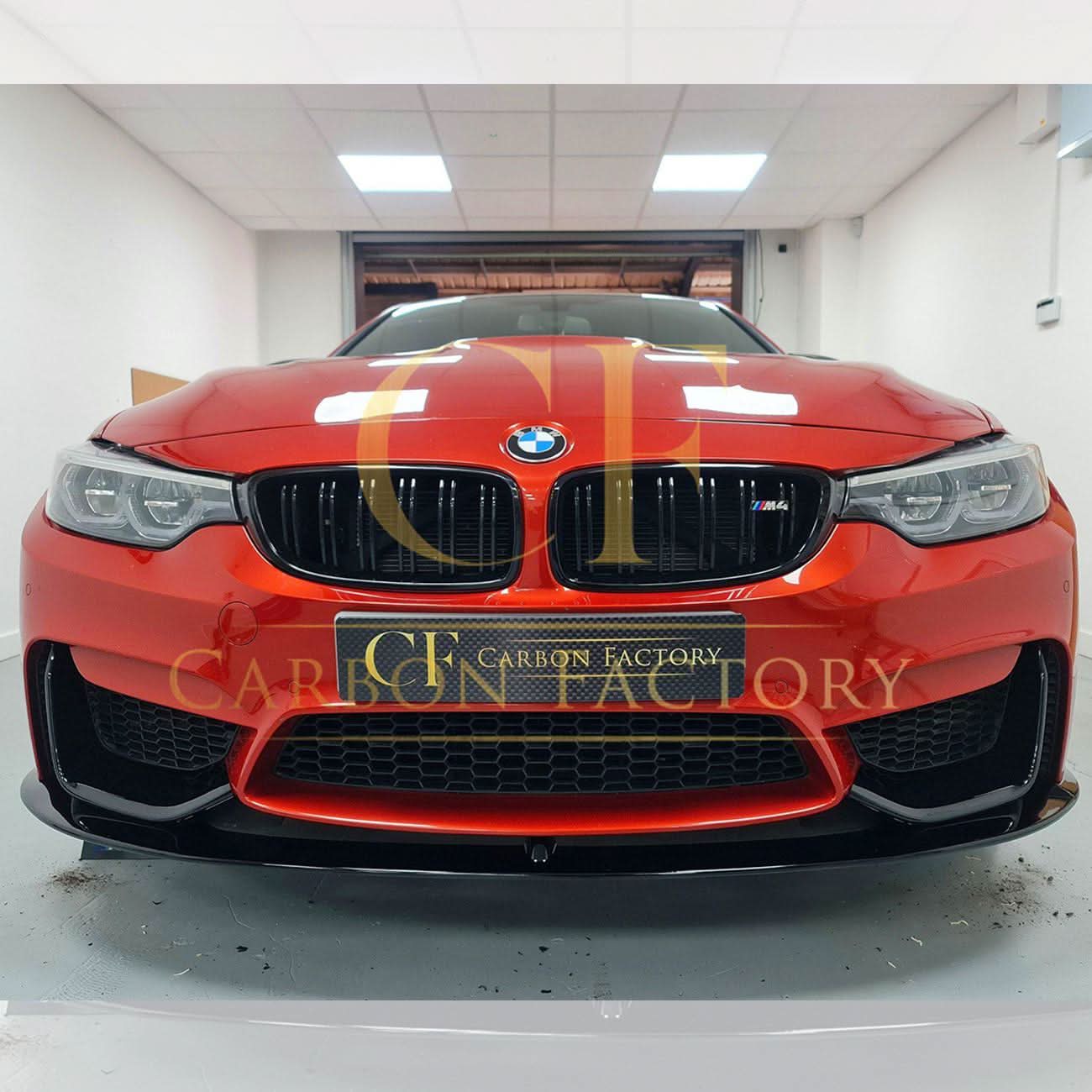 MP Style Gloss Black Front Splitter for BMW F80 M3 F82 F83 M4 14-20