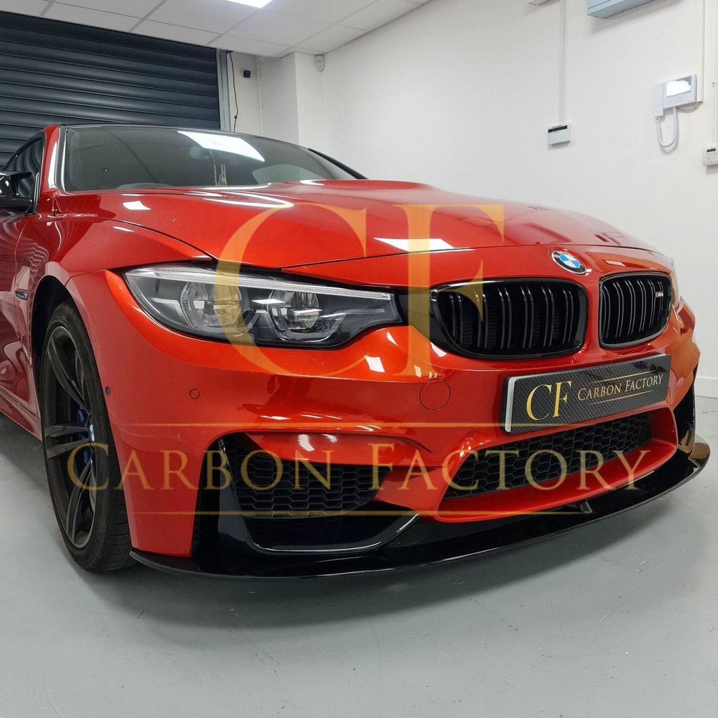 MP Style Gloss Black Front Splitter for BMW F80 M3 F82 F83 M4 14-20