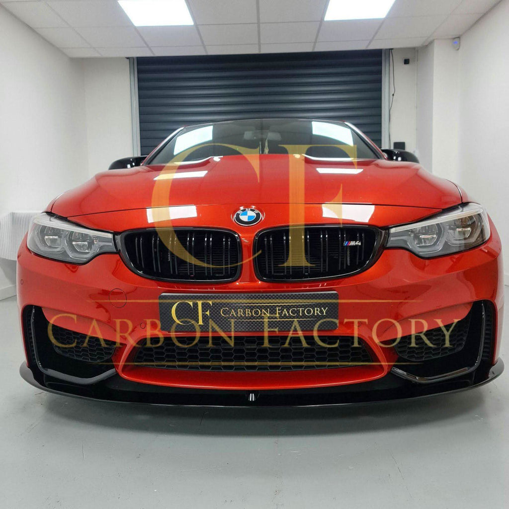 MP Style Gloss Black Front Splitter for BMW F80 M3 F82 F83 M4 14-20