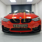 MP Style Gloss Black Front Splitter for BMW F80 M3 F82 F83 M4 14-20