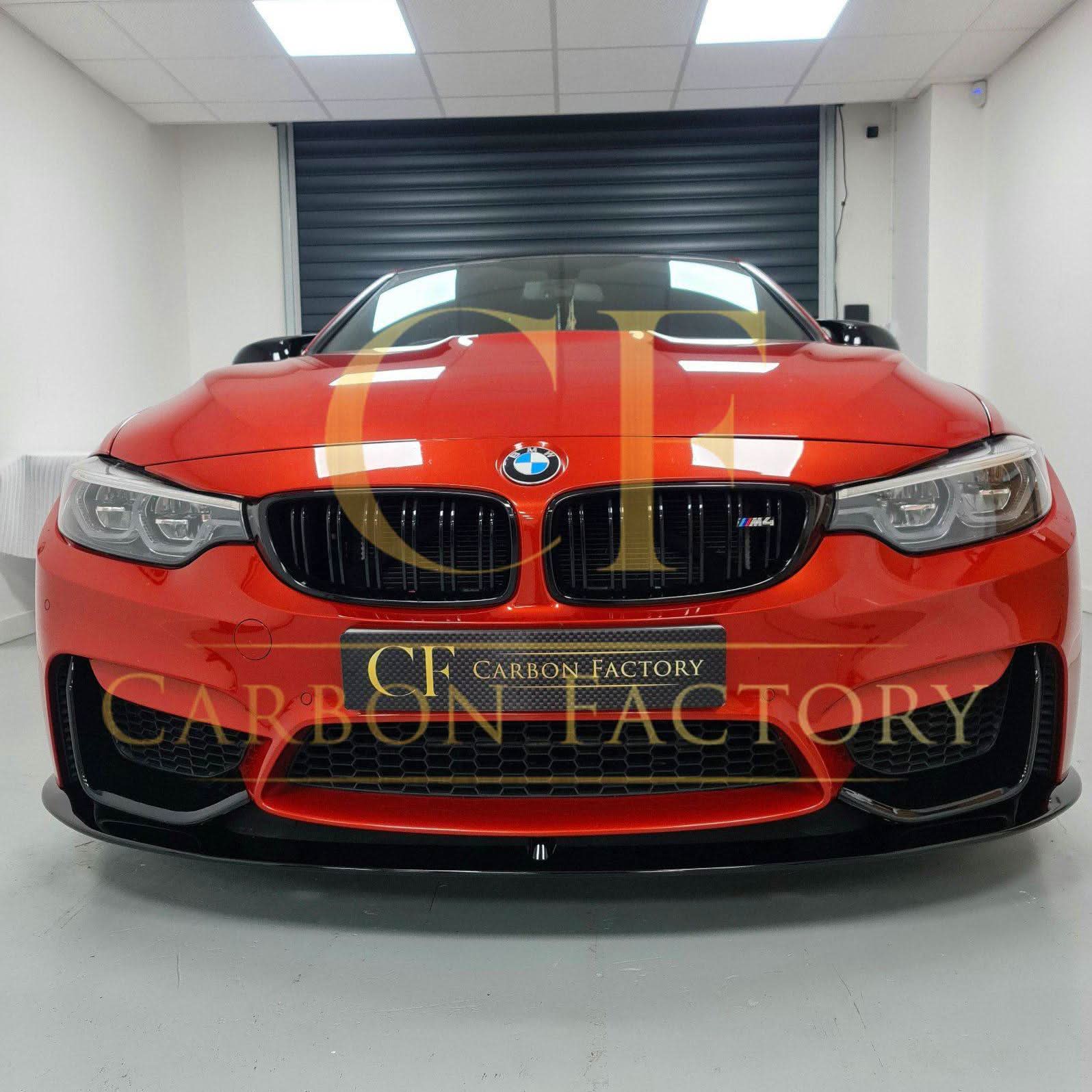 MP Style Gloss Black Front Splitter for BMW F80 M3 F82 F83 M4 14-20