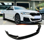 MP Style Gloss Black Front Splitter for BMW G30 G31 5 Series LCI 21-24