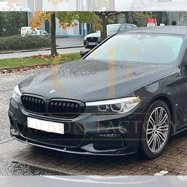 MP Style Gloss Black Front Splitter for BMW G30 G31 5 Series Pre-LCI 17-20