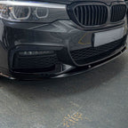 MP Style Gloss Black Front Splitter for BMW G30 G31 5 Series Pre-LCI 17-20