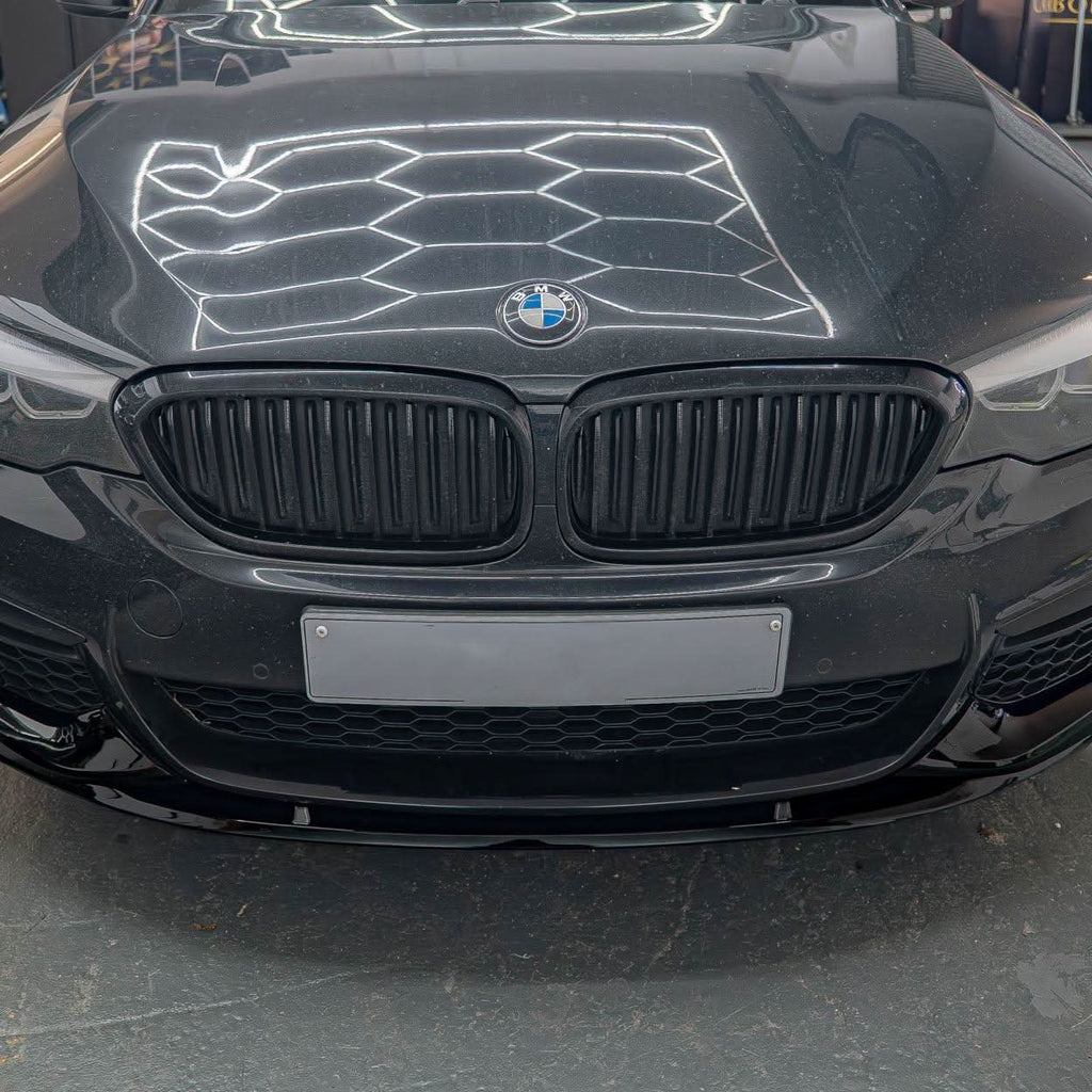 MP Style Gloss Black Front Splitter for BMW G30 G31 5 Series Pre-LCI 17-20