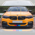 MP Style Gloss Black Front Splitter for BMW G30 G31 5 Series Pre-LCI 17-20