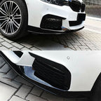 MP Style Gloss Black Front Splitter for BMW G30 G31 5 Series Pre-LCI 17-20