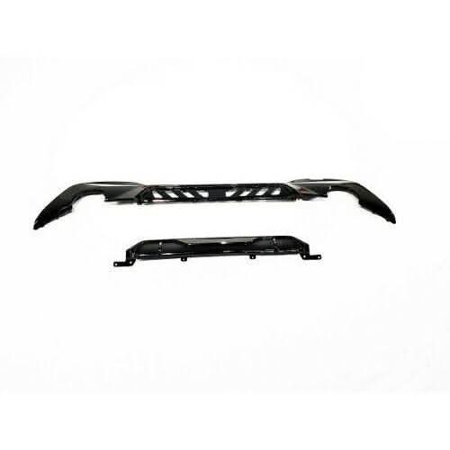 MP Style Gloss Black Rear Diffuser Dual Exhaust for BMW 3 Series G20 G21 Pre-LCI 19-22