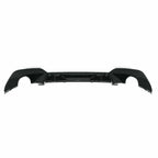 MP Style Gloss Black Rear Diffuser Dual Exhaust for BMW 3 Series G20 G21 Pre-LCI 19-22