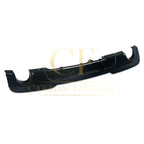 MP Style Gloss Black Rear Diffuser Dual Exhaust for BMW F10 5 Series 10-17