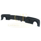 MP Style Gloss Black Rear Diffuser Dual Exhaust for BMW F10 5 Series 10-17