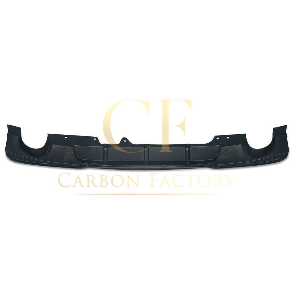 MP Style Gloss Black Rear Diffuser Dual Exhaust for BMW F10 5 Series 10-17