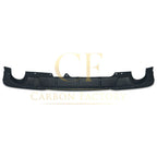 MP Style Gloss Black Rear Diffuser Dual Exhaust for BMW F10 5 Series 10-17