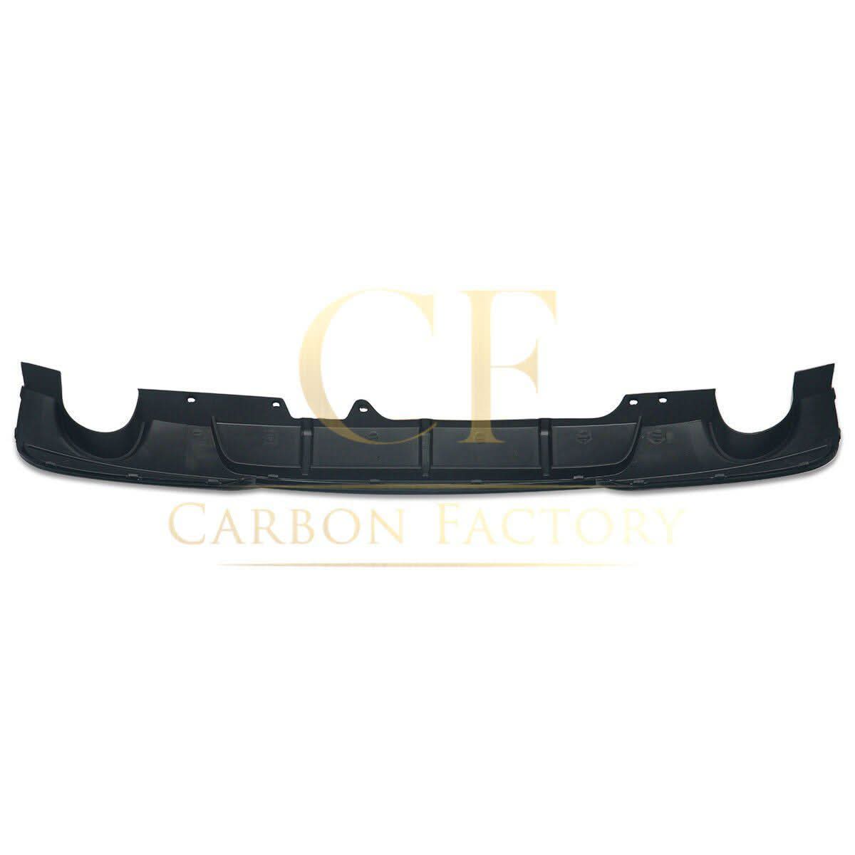MP Style Gloss Black Rear Diffuser Dual Exhaust for BMW F10 5 Series 10-17