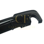 MP Style Gloss Black Rear Diffuser Dual Exhaust for BMW F10 5 Series 10-17