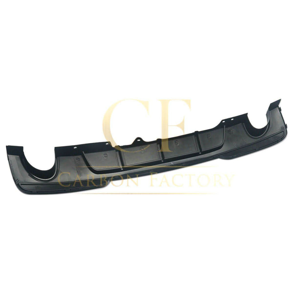 MP Style Gloss Black Rear Diffuser Dual Exhaust for BMW F10 5 Series 10-17